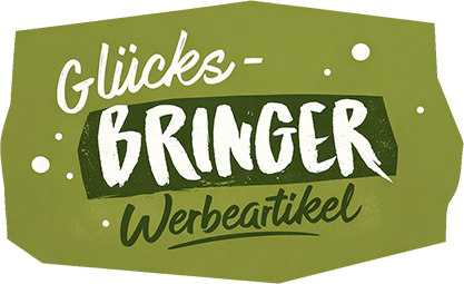 Glücksbringer Werbeartikel Logo
